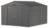 Select Galvanized Steel Storage Shed, Charcoal, 10-ft x 12-ft D9N9 - product image 3