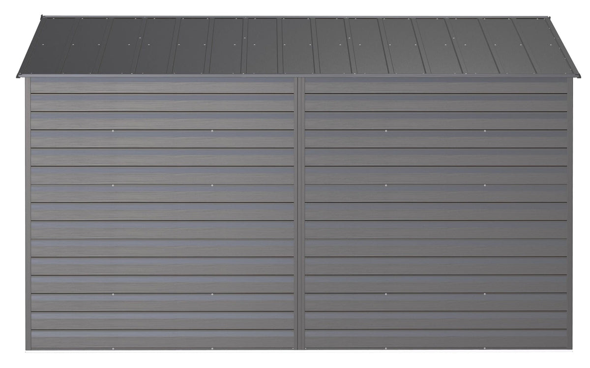 Select Galvanized Steel Storage Shed, Charcoal, 10-ft x 12-ft D9N9 - product image 5