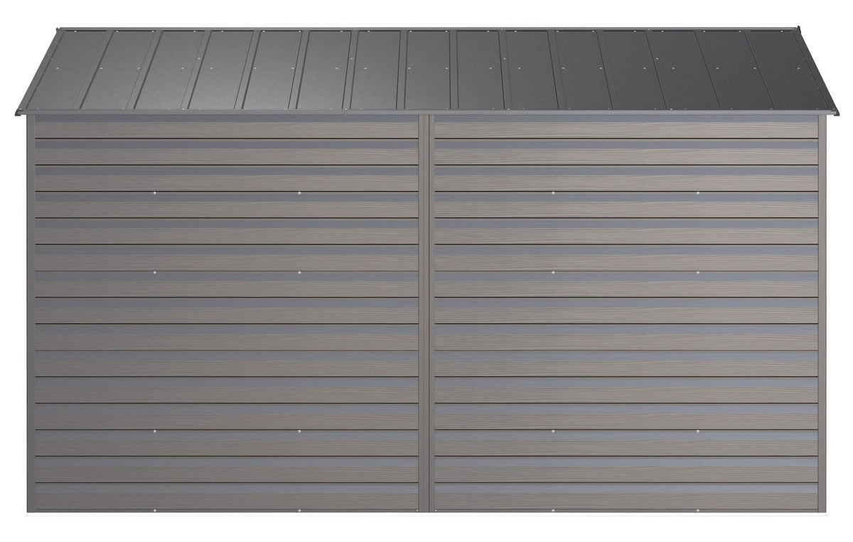 Select Galvanized Steel Storage Shed, Charcoal, 10-ft x 12-ft D9N9 - product image 6