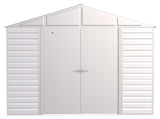 Select Galvanized Steel Storage Shed, Flute Grey, 10-ft x 12-ft Q2V2 - product image 1