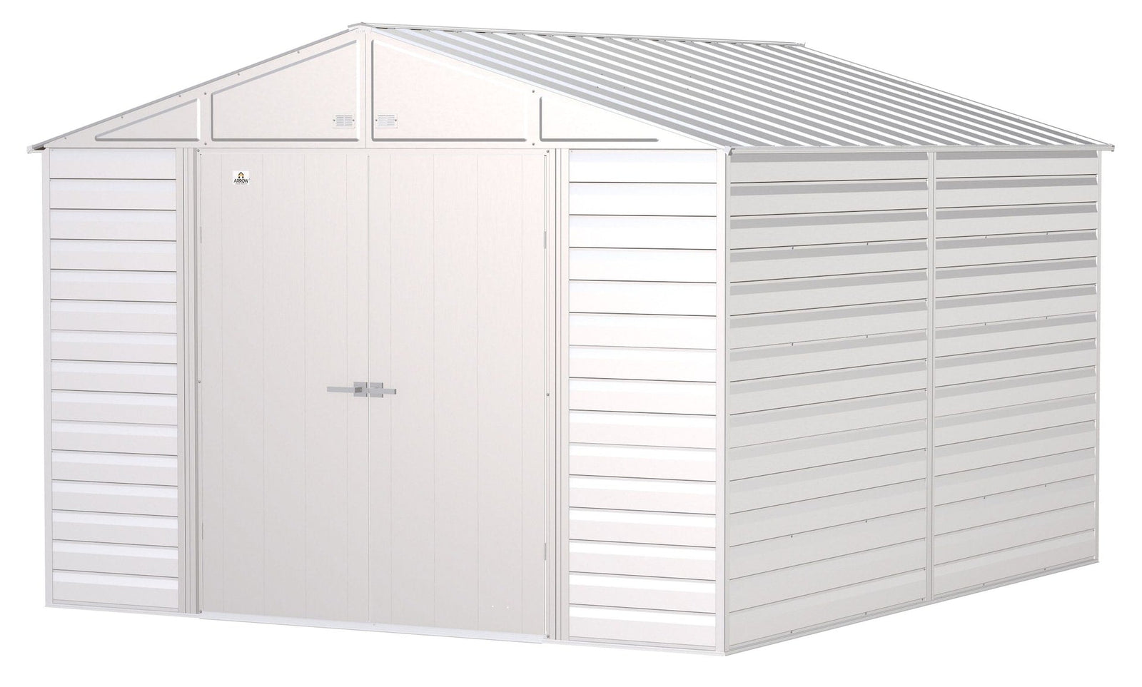 Select Galvanized Steel Storage Shed, Flute Grey, 10-ft x 12-ft Q2V2 - product image 3