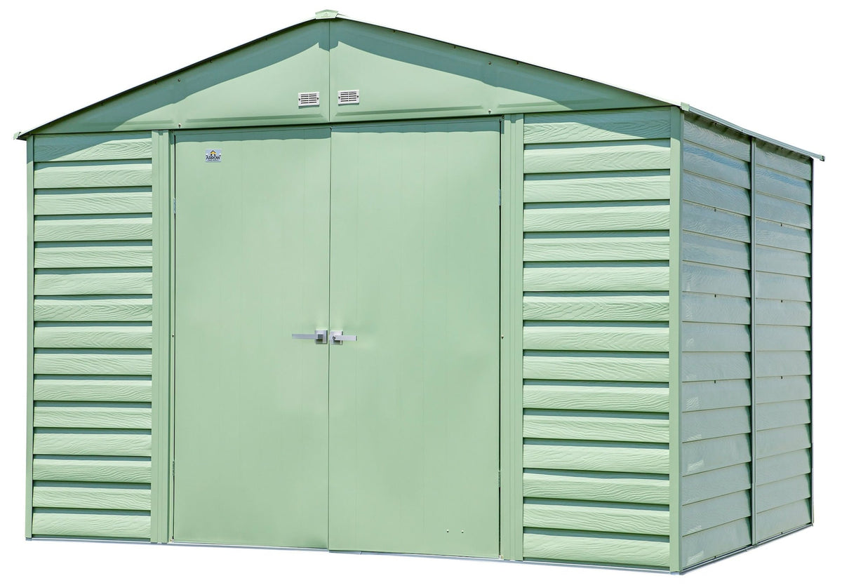 Select Galvanized Steel Storage Shed, Sage Green, 10-ft x 8-ft C7F4 - product image 4