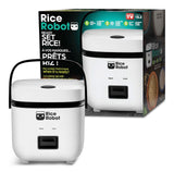Ceramic Nonstick Rice Cooker, White, 1-qt H4P5 - product image 1