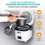 Ceramic Nonstick Rice Cooker, White, 1-qt H4P5 - product image 6