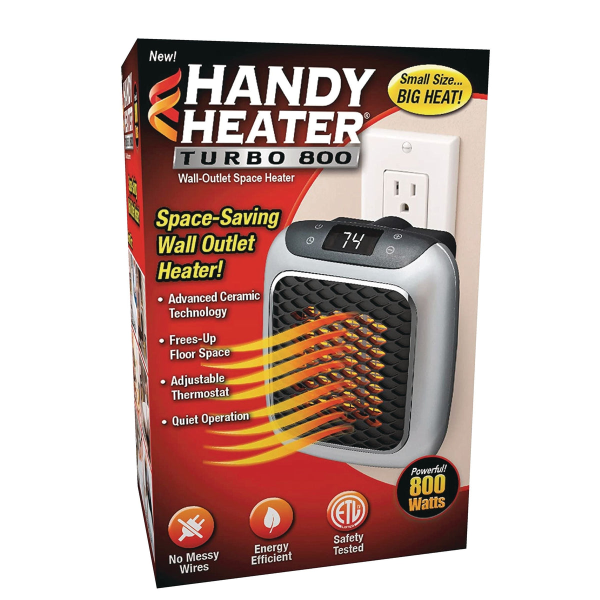 Handy Heater Turbo 800 Space Heater O1P1 - product image 1