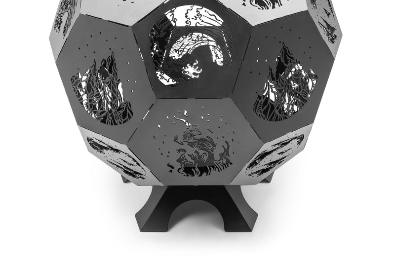 Algonquin Fire Pit, 39", Black J6O1