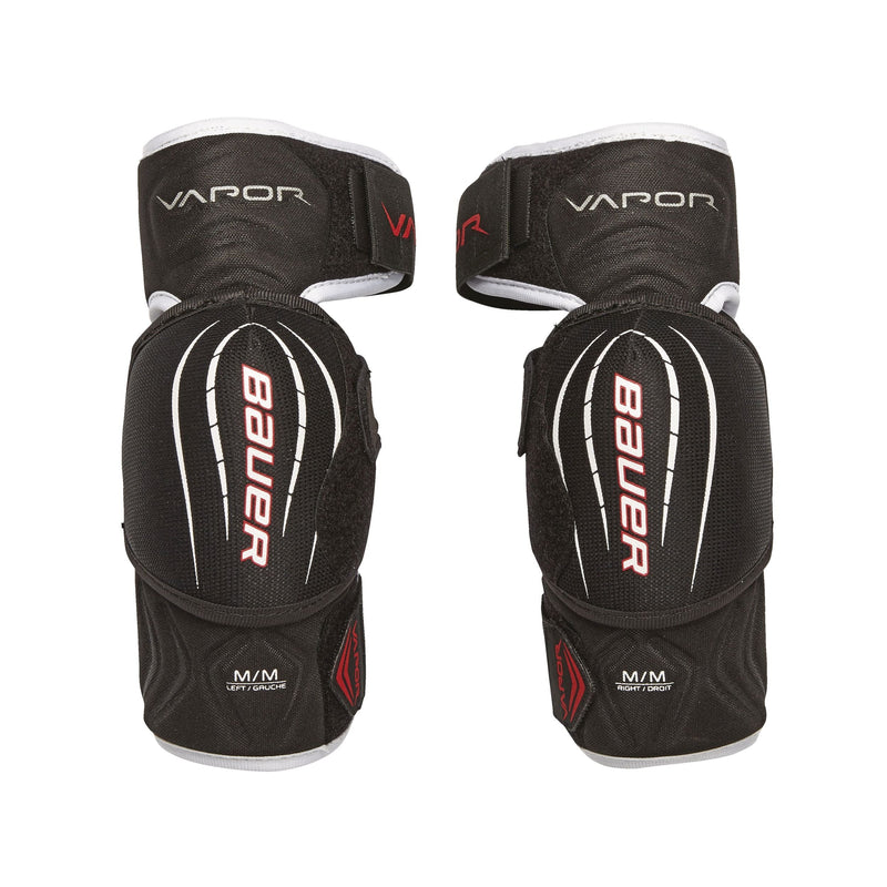 Vapor X Pro Lite Senior Hockey Lightweight Elbow Pads, Black & Red P1J9
