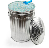 Galvanized Steel Circular Multi-Purpose Garbage Can, 75-L (19.8 US gal) X7Y7 - product image 6