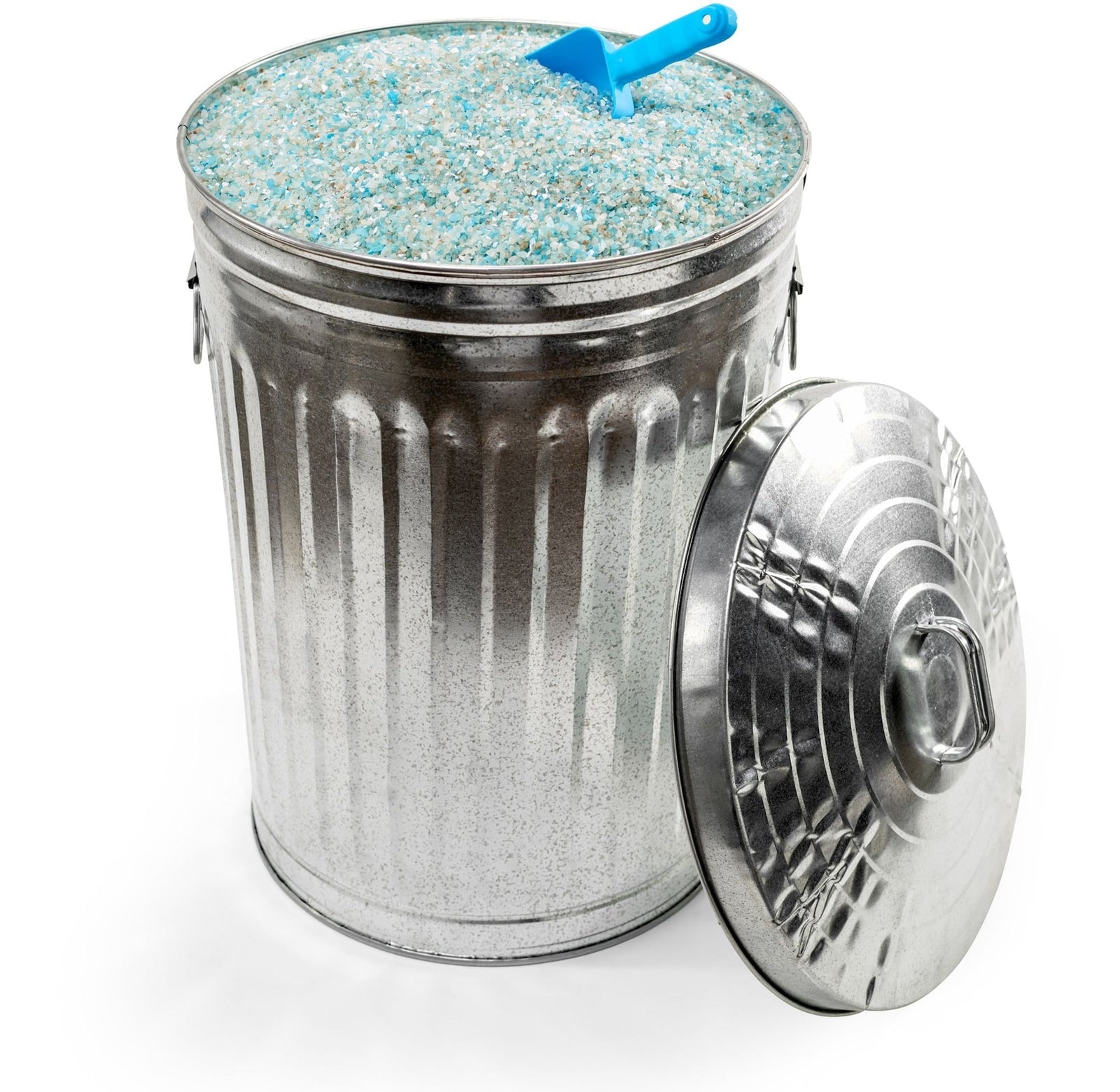 Galvanized Steel Circular Multi-Purpose Garbage Can, 75-L (19.8 US gal) X7Y7 - product image 6