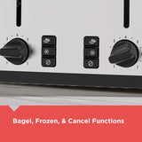Extra Wide Slots Toaster with 7 Settings, 4-Slices M4F2 - product image 6