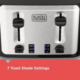 Extra Wide Slots Toaster with 7 Settings, 4-Slices M4F2 - product image 7
