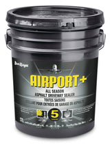 Black Knight Airport+ All-Season Driveway Asphalt Sealer, 250-400 sq. ft Coverage, 17-L A8I4 - product image 1