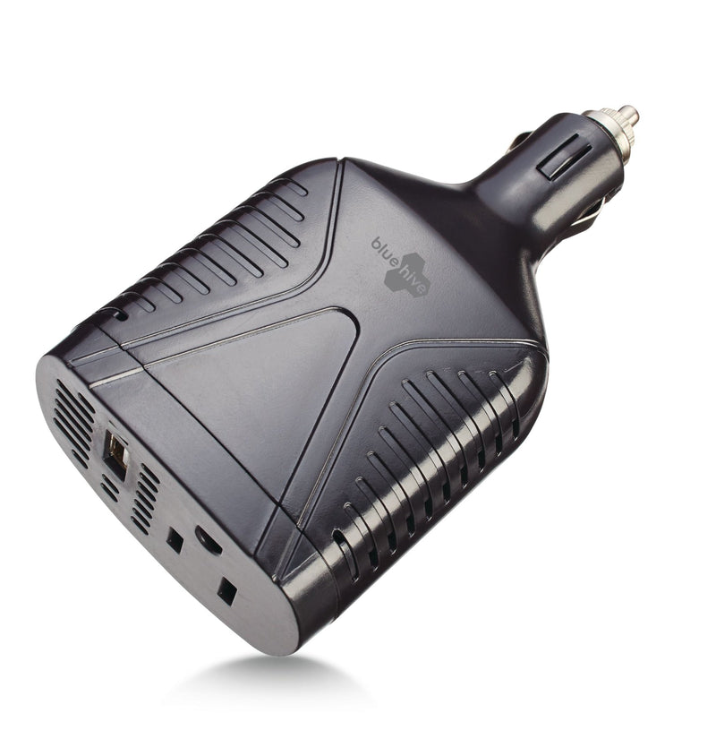 75W Car Power Inverter with USB Port U4K2
