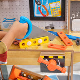 Build Wooden Play Workbench with 40+ Accessories, Ages 3+ G7P2 - product image 3