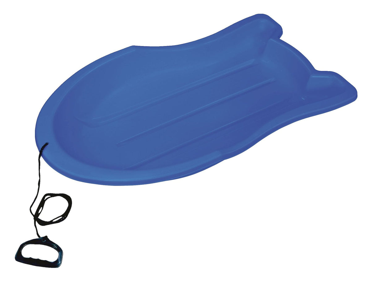 Booster Kids' 1-Person Lightweight Plastic Winter Snow Sled/Toboggan with Tow Rope K8Q9 - product image 1