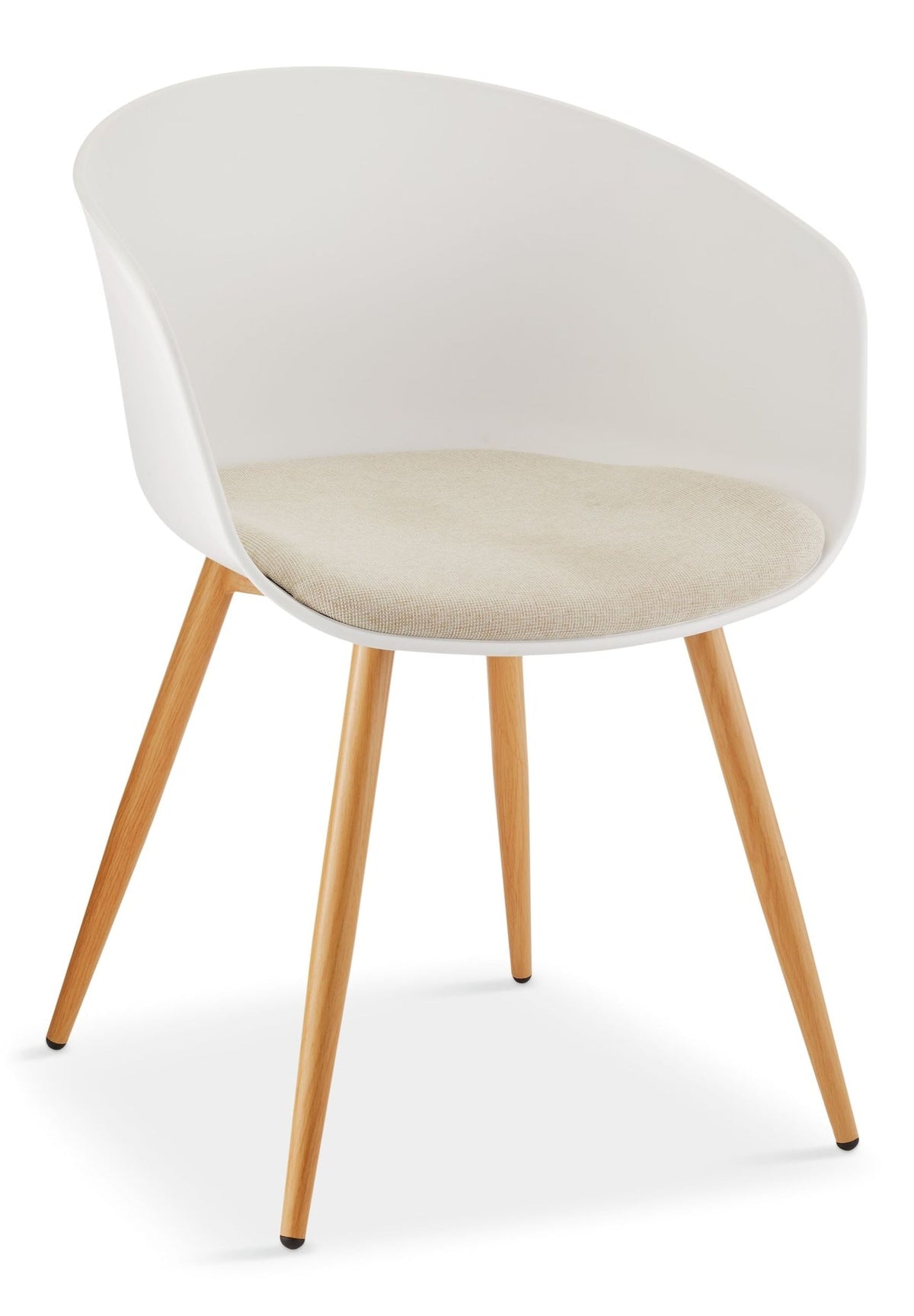 Andie Elegant & Modern Dining Chair, White R2W3 - product image 1