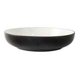 Catalone Stoneware 2-Tone Serving Bowl, Black/White N6Q9 - product image 1