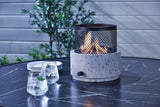 Cinder Round Outdoor Tabletop Gas Fire Pit, 11,000 BTU Z9O1 - product image 7