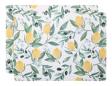 Citrus Rectangle Cork Placemat Set, Multi-Coloured, 11-in x 15-in, 2-pk O8R0 - product image 1