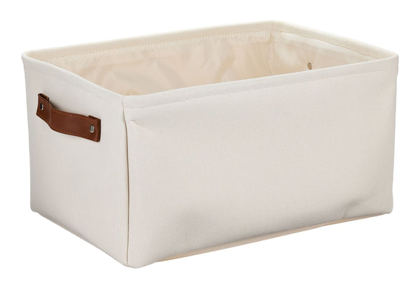 Dylan Rectangular Fabric Storage Basket, Assorted Colours W7R1
