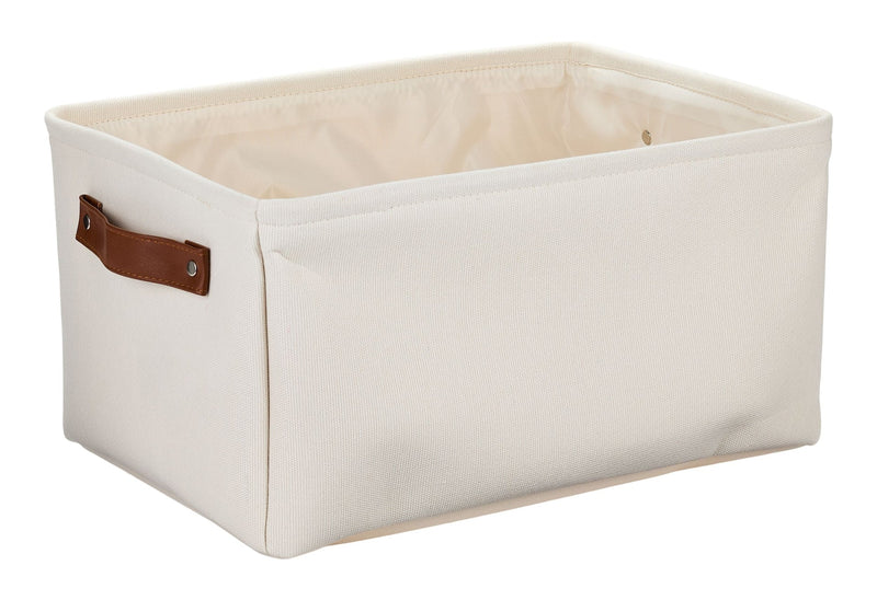 Dylan Rectangular Fabric Storage Basket, Assorted Colours W7R1