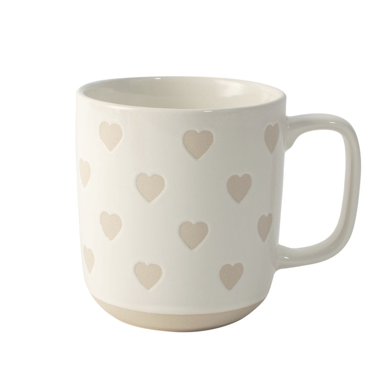 Heart Stoneware Mug, 13-oz A9C5