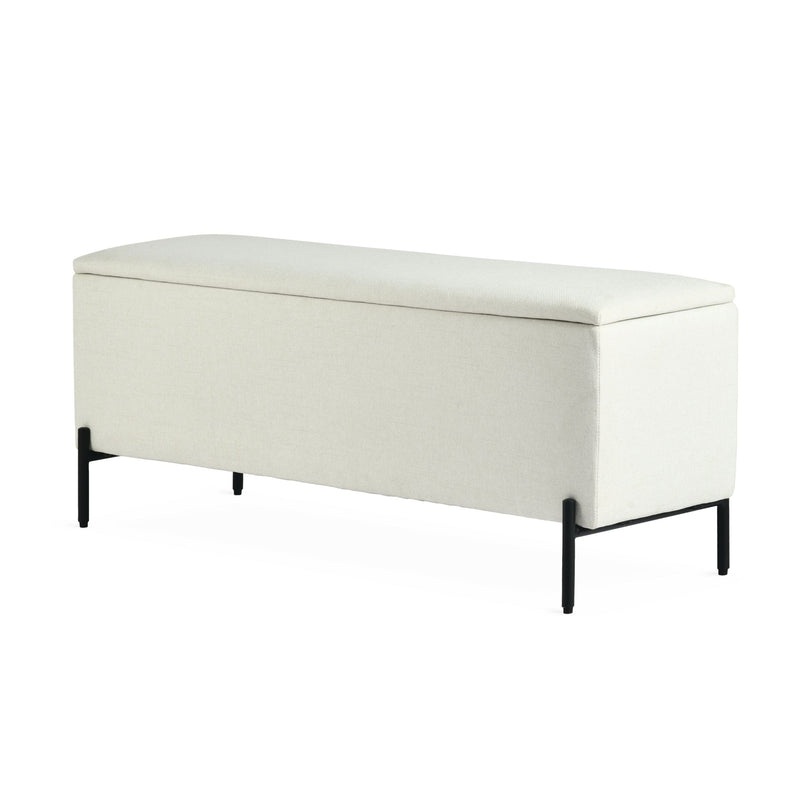 Picton Storage Bench, White H7W2