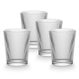 Ribbed DOF Dinner Glass Set, Lead-free, 4-pc N4R8 - product image 1