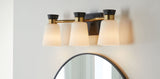 Springwater 3-Light Vanity with Opal Glass, Black H9N1 - product image 6