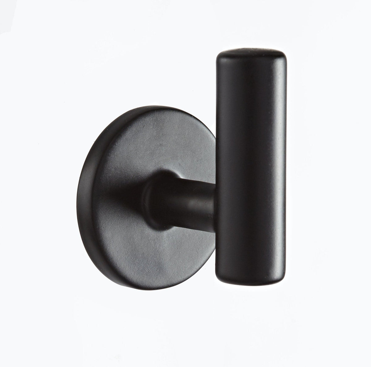 Stainless Steel Single Post Hooks, Black, 2-pk T7Z3 - product image 1