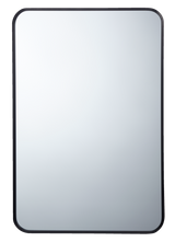 Truro Metal Rectangular Wall Mirror, Black, 20 x 30-in Q6J2 - product image 3