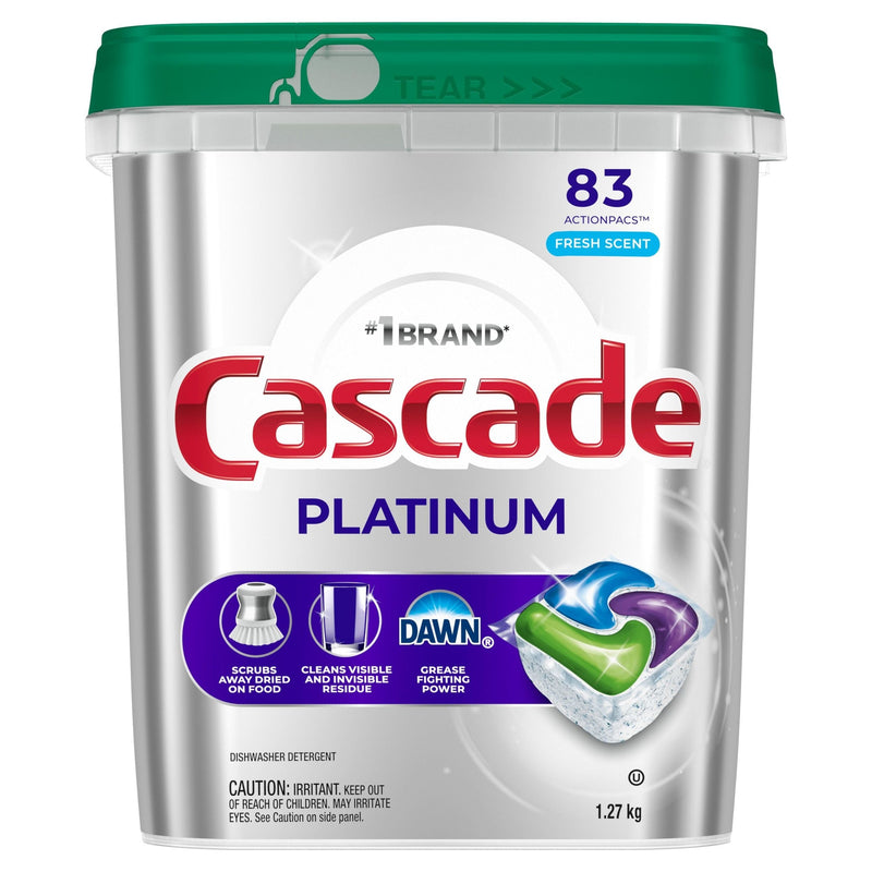 Platinum ActionPacs Fresh Dishwasher Pods, 83-ct B8U5