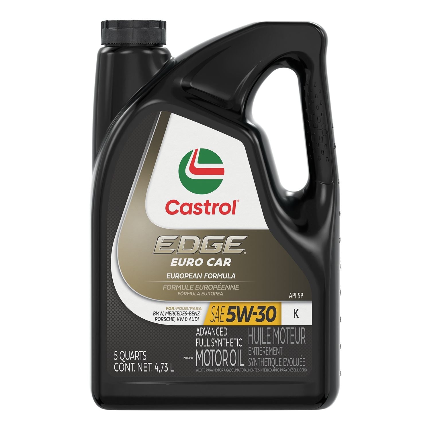 EDGE Euro K 5W30 Advanced Synthetic Engine/Motor Oil, 4.73-L A3W8 - product image 1