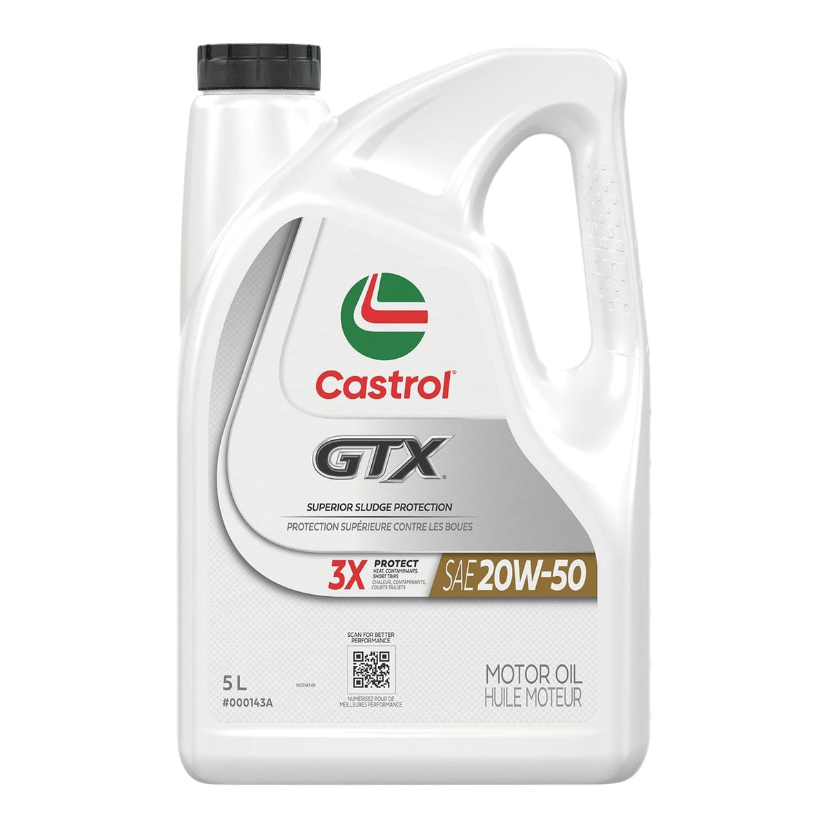 GTX 20W50 Conventional Engine/Motor Oil, 5-L P3I8 - product image 1