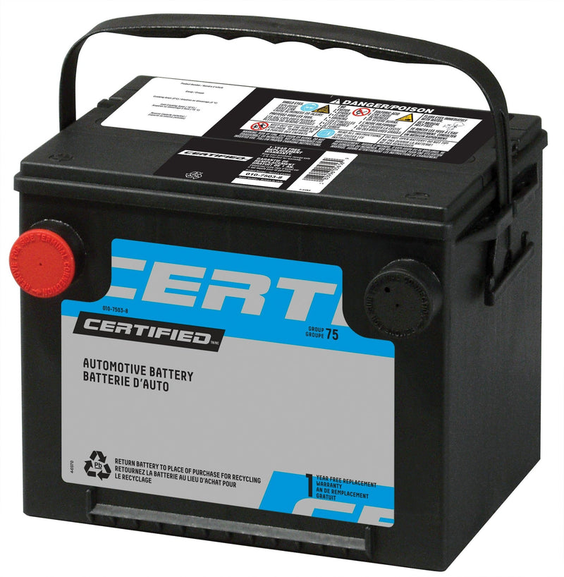 Group Size 75 Battery, 575 CCA C6R1