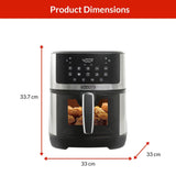 Air Fryer with LED Touchscreen Display, 7-qt X2Y8 - product image 2