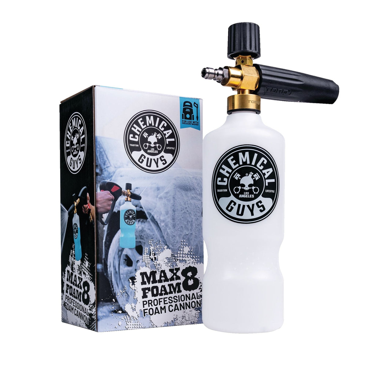 Guys Professional Max Foam Cannon Compatible with 4200 PSI Pressure Washer 14-in O1P3 - product image 3
