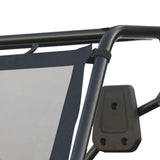 Classic Accessories 78627 QuadGear UTV Windshield for Kawasaki Mule 2500/3000 & Polaris Ranger, Black S5P1 - product image 2