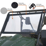 Classic Accessories 78627 QuadGear UTV Windshield for Kawasaki Mule 2500/3000 & Polaris Ranger, Black S5P1 - product image 3