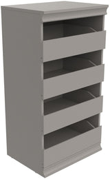 Modular Stackable 4-Drawer Closet Storage Unit, Taupe Z5F2 - product image 1
