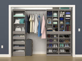 Modular Stackable Closet Storage Shelf Unit, Taupe Q7W1 - product image 4