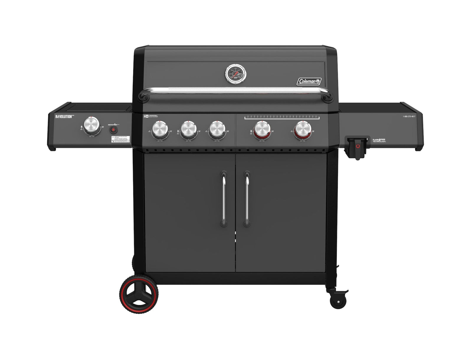 Revolution II 5-Burner Grill and Griddle Combo LP Gas BBQ W6H3 - product image 1