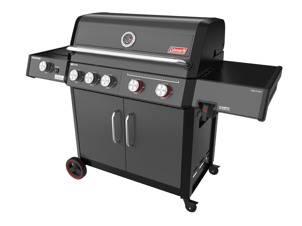 Revolution II 5-Burner Grill and Griddle Combo LP Gas BBQ F9A8 - product image 3