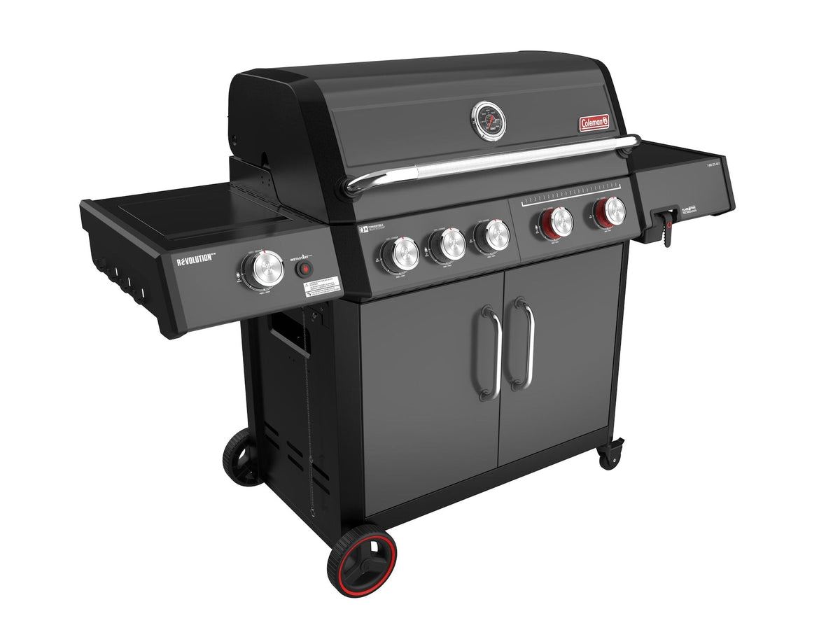 Revolution II 5-Burner Grill and Griddle Combo LP Gas BBQ W6H3 - product image 4