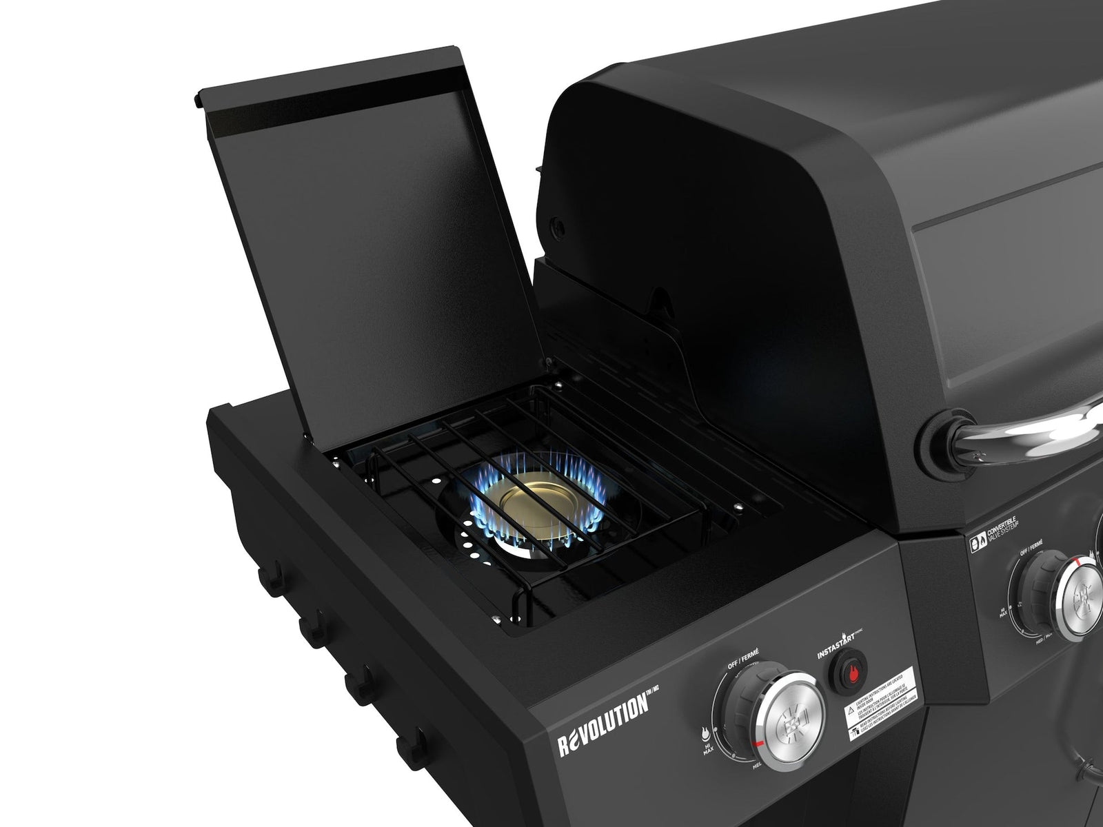 Revolution II 5-Burner Grill and Griddle Combo LP Gas BBQ F9A8 - product image 8