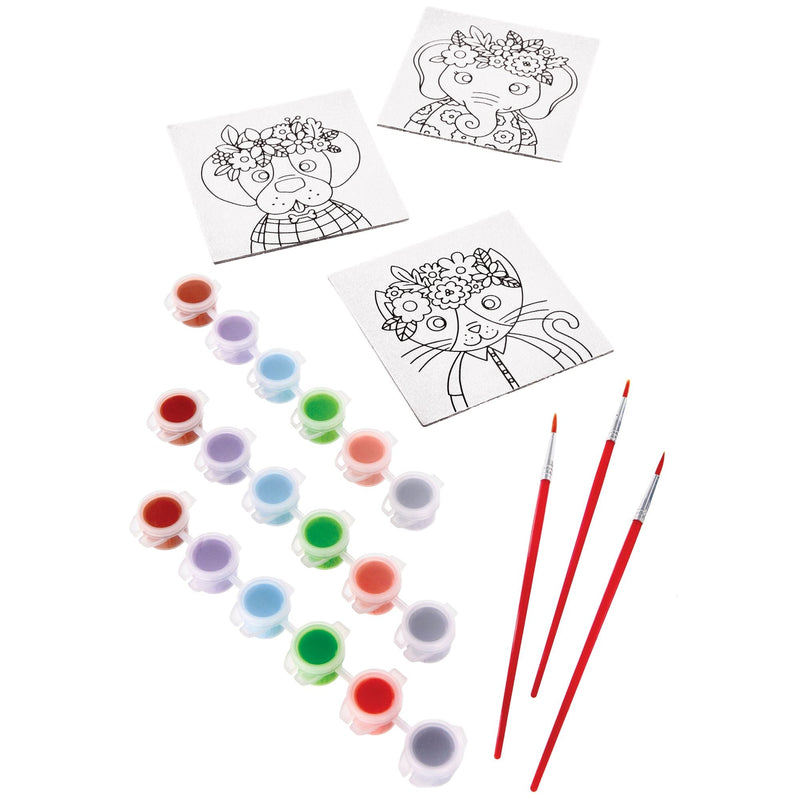 Your Own Canvas Animal Set, 8-ct M1E9