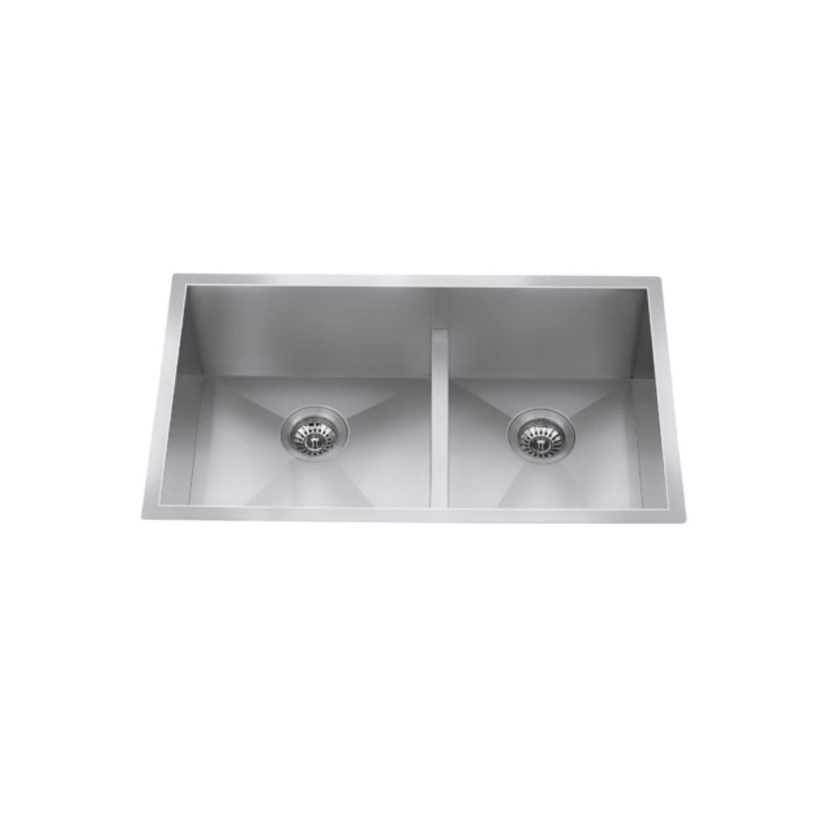 CXZD771L 32-in Low Divide Stainless Steel Double Bowl Sink U3G8 - product image 1