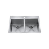 Dual Mount Double Bowl Sink Q4R7 - product image 1