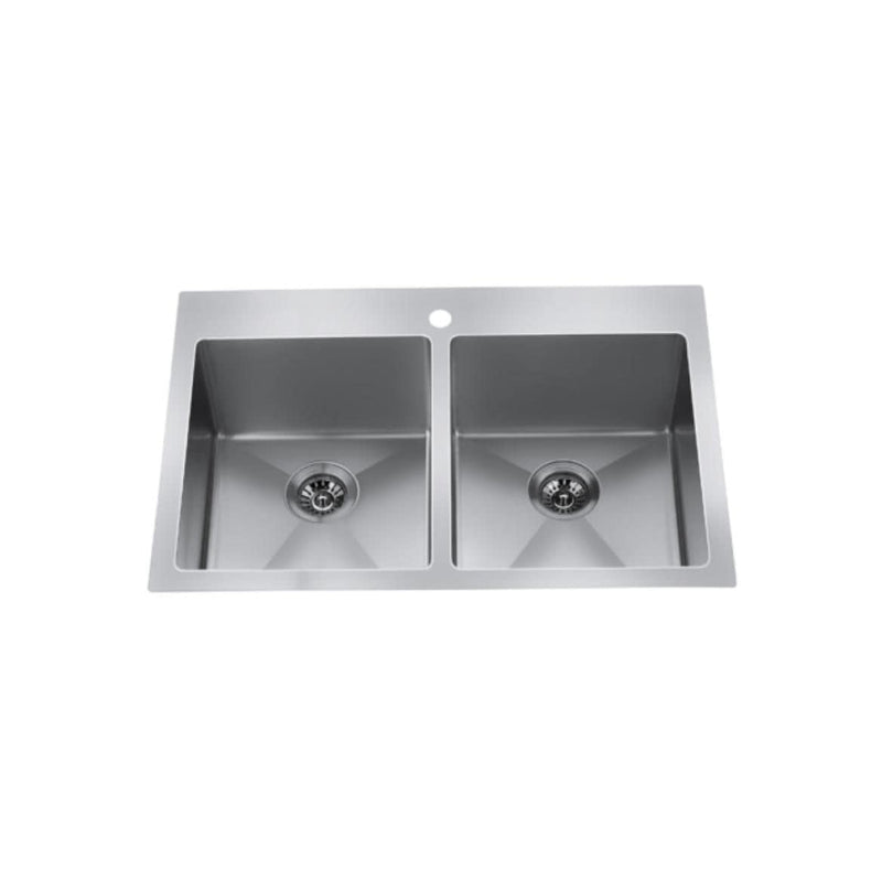 Dual Mount Double Bowl Sink Q4R7