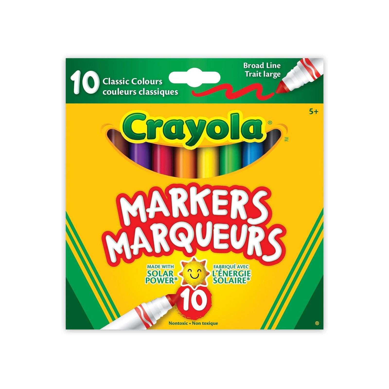 Broad Line Original Marker, 10 Pieces, Multicolour A6D9 - product image 1
